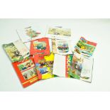 Britains Farm Product Catalogues comprising 1987 to 1996.