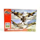 Airfix 1/72 plastic aircraft model kit comprising Victoria Cross Icons Set. 4 Kits in one set. Ex