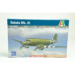 Italeri 1/72 plastic aircraft model kit comprising Dakota MKIII. Ex trade stock, hence complete.