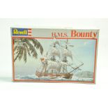 Revell 1/110 Plastic Model Kit comprising HMS Bounty Ex Trade stock hence complete. Excellent.