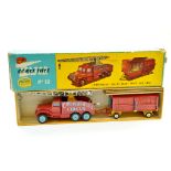 Corgi Gift Set No. GS12 Chipperfields Circus Crane Truck and Cage. Complete with Animals. Some