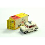 Dinky No. 250 Mini Cooper Police Car. Generally very good in fair box.