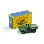 Matchbox Regular Wheels No. 61a Ferret Scout Car. Excellent in Very Good Box.