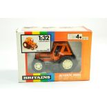 Britains Farm 1/32 Fiat 90-90 Half Track Tractor in Orange. Generally Excellent in Very Good (