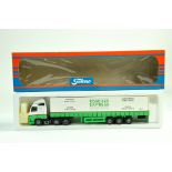 Tekno 1/50 diecast truck issue comprising Volvo Curtainside Trailer in the livery of Road Sea