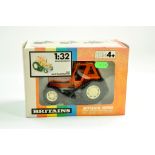 Britains Farm 1/32 Fiat 90-90 Half Track Tractor in Orange. Generally Excellent in Very Good (