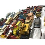 Large quantity of playworn diecast - Matchbox, Dinky, Corgi and others. For spares or repair only.