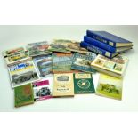 A group of commercial vehicle and classic car related reference books. Some interesting examples.