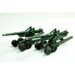 Duo of Britains Large Military Guns. Fair to Good. Note: We are happy to provide additional images