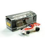 Scalextric 1/32 Slot Car issue comprising No. C127 Malboro McLaren M23 Racing Car. Generally Good to