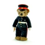 Delightful Uniformed Little Folk Teddy Bear from 1982. Made in Tiverton Devon. Note: We are happy to