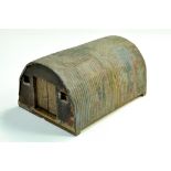 Scarce Pre-War Britains No. 1733 Nissen Type Hut. Double opening doors. Reinforced windows. Tin