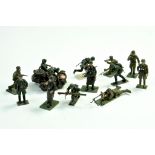 Tamiya (mainly) highly detailed plastic Soldiers comprising various military issues. Generally Good.