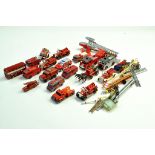 Smaller scale fire engines plus group of parts relevant to previous lots. Note: We are happy to