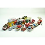 A misc diecast group comprising Corgi, Dinky, Atlas. Mostly commercials. Fair to Very Good. Note: We