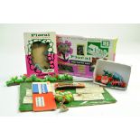 Britains Plastic Miniature Floral Garden Packs, various sets. Generally Excellent in good boxes.