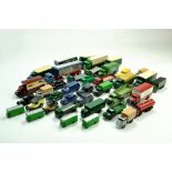 Large group of diecast, Matchbox, Dinky, Corgi. Most have been repainted. Still an interesting