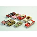 A misc selection of mainly 1/43 diecast cars, various makers including Dinky issues. Generally