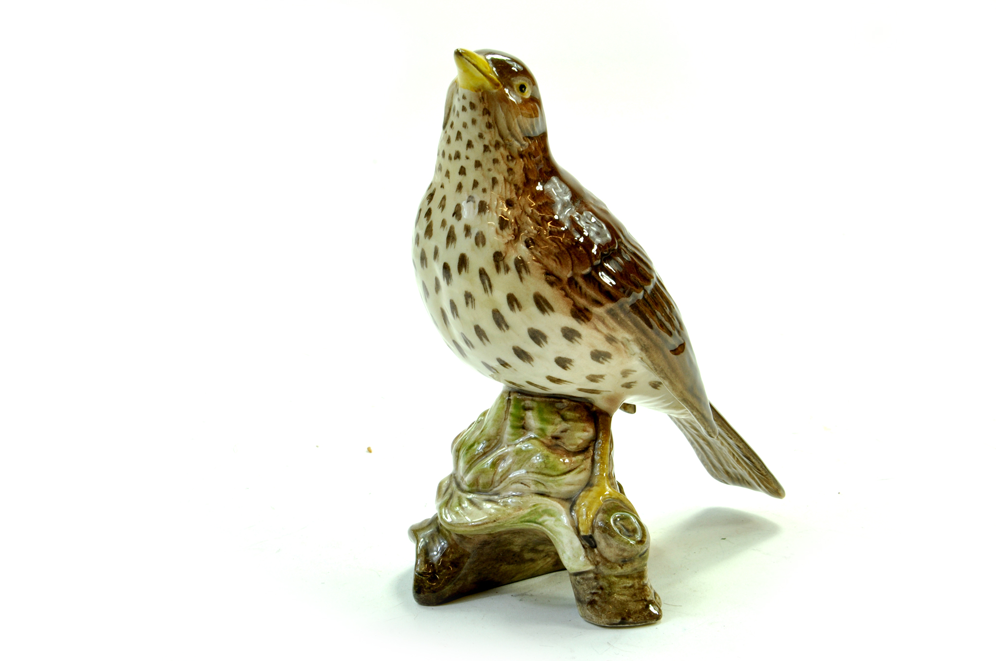 Beswick Songthrush Model No. 2308 5 ¾” – 14.6cm - Brown with speckled breast – Gloss. No Faults.