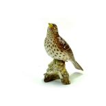 Beswick Songthrush Model No. 2308 5 ¾” – 14.6cm - Brown with speckled breast – Gloss. No Faults.