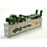 Dinky No. 660 Tank Transporter. Generally Very Good in Good to Very Good Box. Note: We are happy