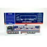 Corgi 1/50 diecast truck issue comprising No. CC12205 Scania Curtainside in the livery of Stan