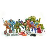 Mattel MOTU Masters of the Universe Impressive Group of Figures including He-Man and others.