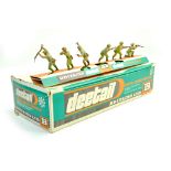 Britains Deetail Metal Based Models Trade box containing 6 figures. Figures excellent, box fair to