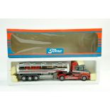 Tekno 1/50 diecast truck issue comprising Scania T Tanker in the livery of Foell. Excellent,