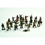 Britains or Similar Lead Metal Soldiers comprising various military issues. Generally Fair. Note: We