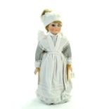 Large Alberon Porcelain Doll Figure. Florence. Complete. Excellent. Note: We are happy to provide