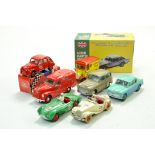 Misc Diecast group comprising Dinky, including MG Sports and Aston Martin plus others. Good to