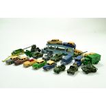 Various Diecast, mostly Dinky. Cars and Military issues. Generally Fair Only. Note: We are happy