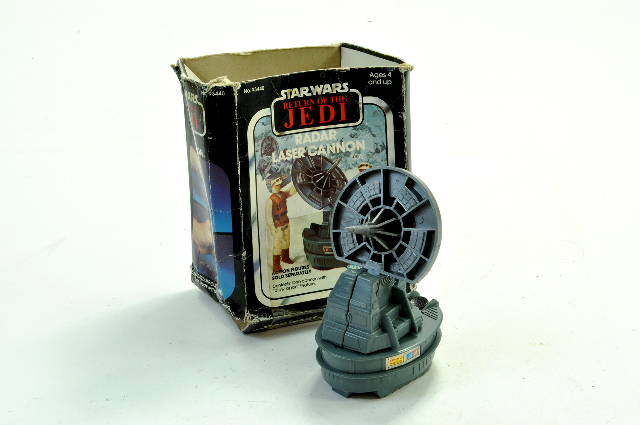 Palitoy General Mills Star Wars Return of the Jedi Radar Laser Cannon, just missing instructions.