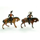 Britains or Similar Lead Metal Soldiers comprising Mounted issues. Generally Fair. Note: We are