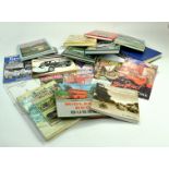 A group of commercial vehicle and motorcycle related reference books. Some interesting examples.