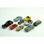 A misc selection of mainly 1/43 diecast cars, various makers including Rolls Royce. Generally Very