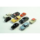 A misc selection of mainly 1/43 diecast cars, various makers including Corgi. Generally Good to