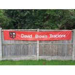 Incredibly Scarce Original David Brown Tractor issue Banner measuring 3700mm wide by 400mm high.