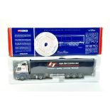 Corgi 1/50 diecast truck issue comprising No. CC12407 Volvo Curtainside Van Der Linden. Excellent,