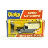 Dinky No. 277 Police Land Rover. Appears complete hence very good to excellent in good to very