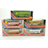 EFE Exclusive First Editions diecast 1/76 Bus / Coach issues comprising 5 Boxed Examples. Various