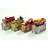 Matchbox Superfast later issues comprising No's. 69 Security Truck, 30 Swamp Rat, 36 Formula 5000