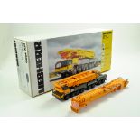 YCC Models 1/50 construction issue comprising Liebherr LTM 1800 Mobile Crane in the livery of