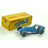 Dinky No. 230 Talbot Lago Racing Car. Generally very good to excellent in very good box. Enhanced