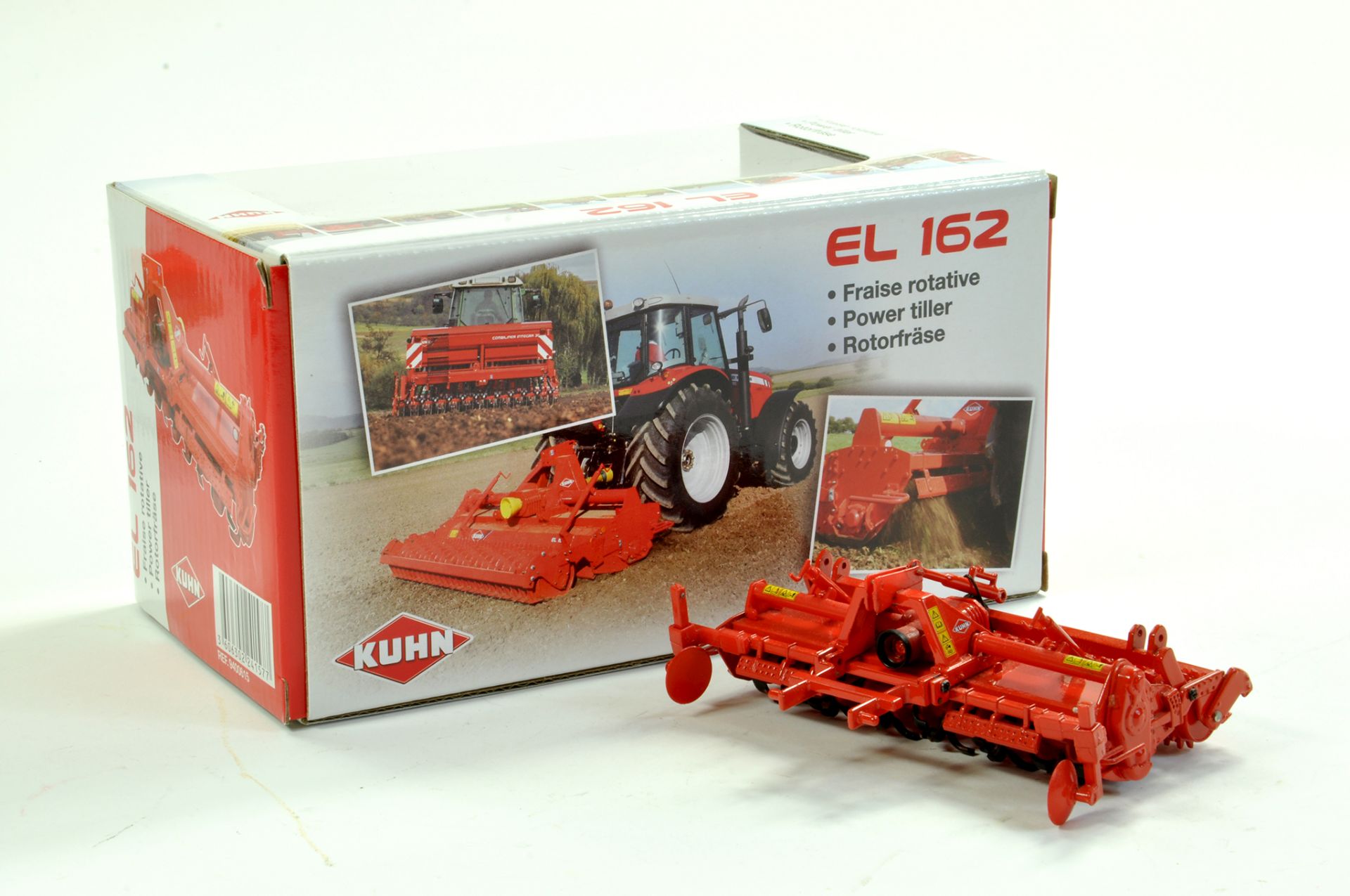 Universal Hobbies 1/32 Kuhn EL162 Power Tiller. Excellent, complete and with original box.