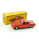 French Dinky No. 24J Alfa Romeo 1900 Super Sprint in red with chrome convex hubs. Generally very