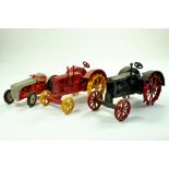Scale Models 1/16 Vintage Wallis Tractor plus Massey Harris and a vintage Ford Tractor. Generally