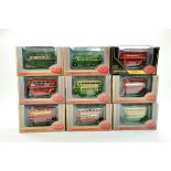 EFE Exclusive First Editions diecast 1/76 Bus / Coach issues comprising 9 Boxed Examples. Various