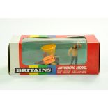 Britains 1/32 Farm Issue comprising Spreader and Farmer. Excellent in slightly faded but generally